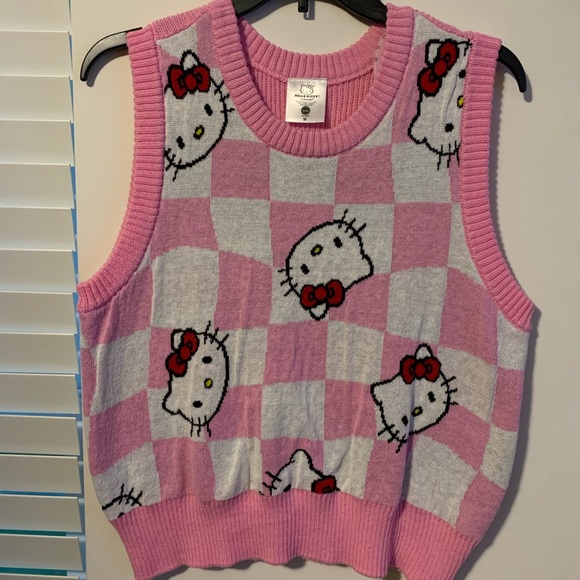 Hello Kitty Tops Hello Kitty Sweater Vest Poshmark